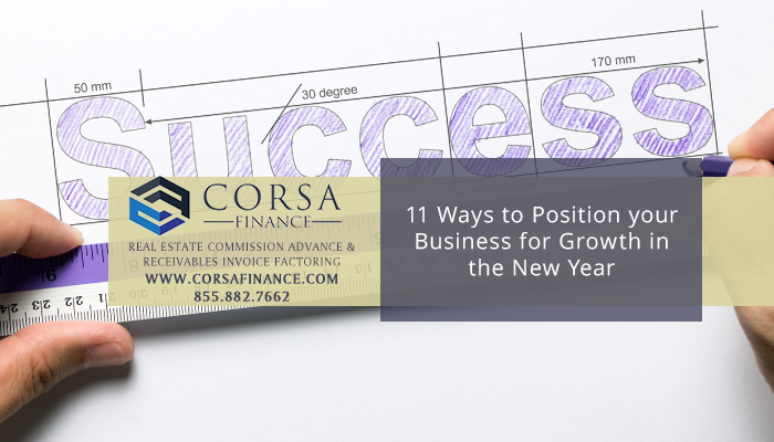11 ways to position your business for success in the New Year