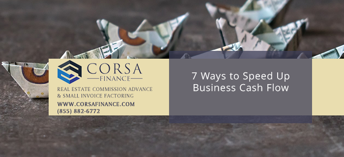 7 Ways to Speed Up Business Cash Flow
