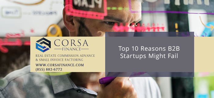 Top 10 Reasons B2B Startups Might Fail